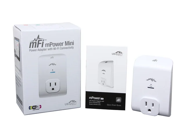 UBN-MPOWER-MINI · Ubiquiti mPower-Mini enchufe WiFi (US plug)